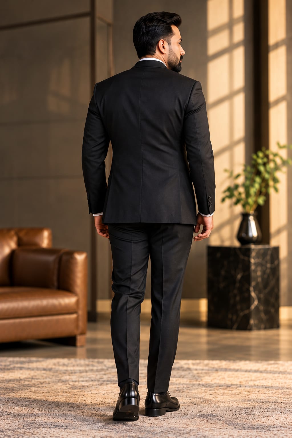 The Noir Prestige | 3-Piece Bespoke Suit | BT01-ST001 - Boutique 1, Suit 1