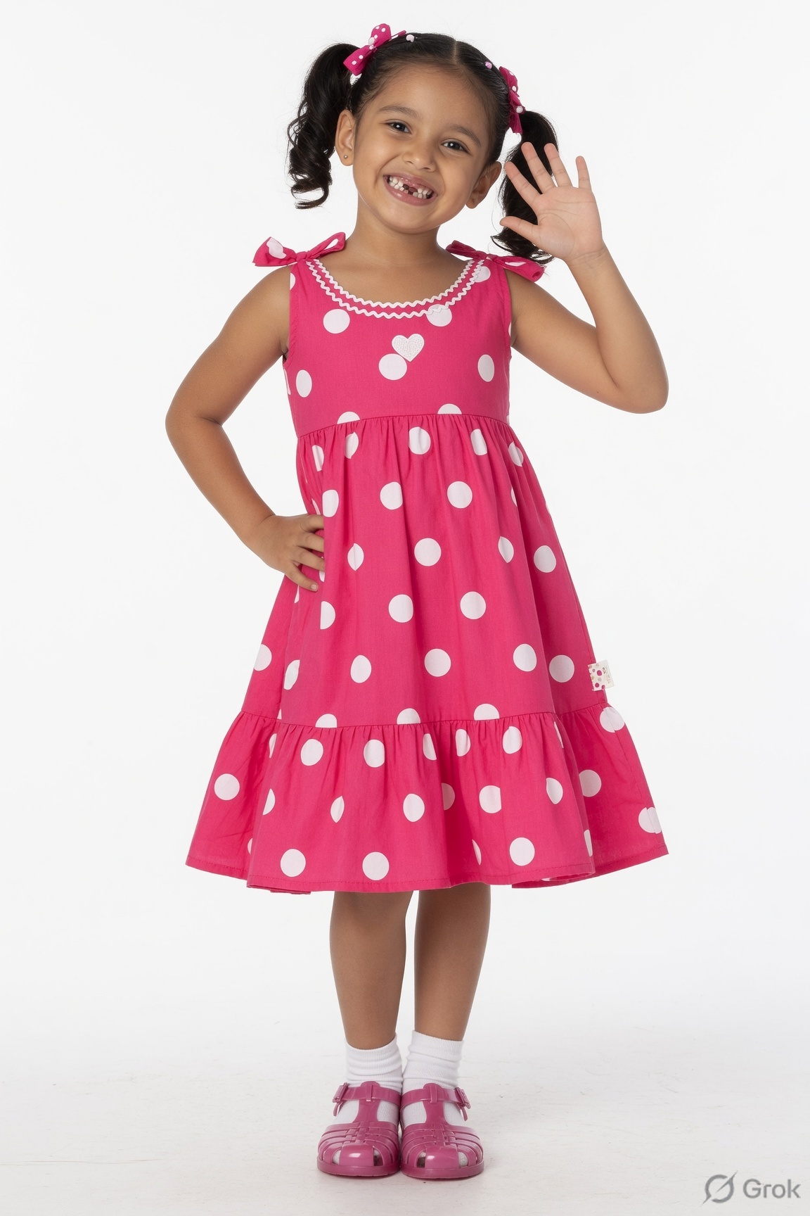 Kids Polka Frock